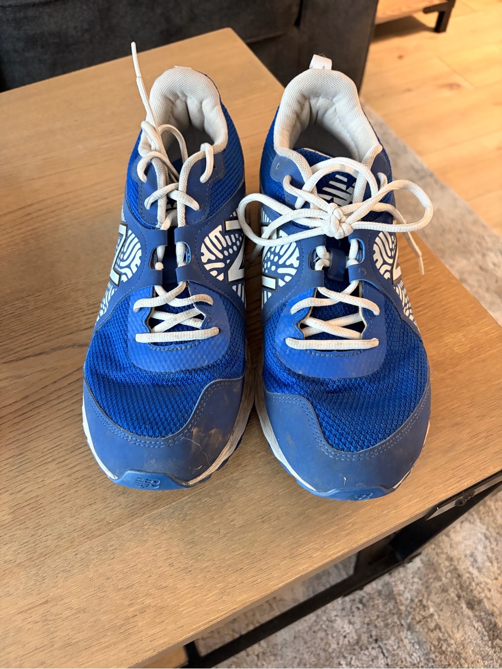 New Balance Men's Royal Blue turf cleats
